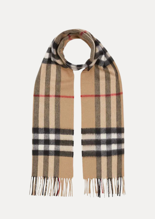 CHEQUERED BB | CASHMERE SCARF